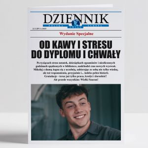 Kartka na zakoczenie studiw DZIENNIK