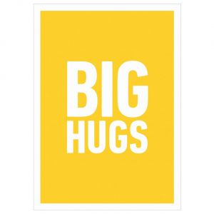 Kartka dla kogoś wyjątkowego BIG HUGS