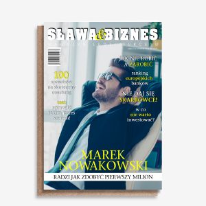 Kartka urodzinowa dla kolegi MAGAZYN S�AWA I BIZNES upominek dla kolegi upominek na urodziny