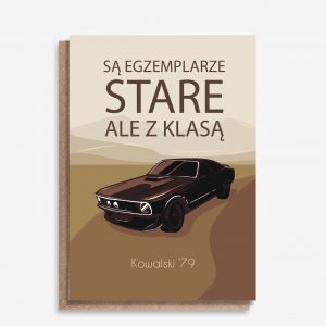 Kartka urodzinowa dla niego EGZEMPLARZ Z KLAS�