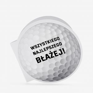 Kartka urodzinowa PIKA prezent dla fana golfa personalizowana kartka urodzinowa na prezent dla golfisty
