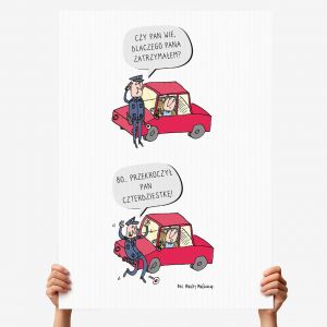 Kartka urodzinowa XXL PREZENT NA 40 URODZINY