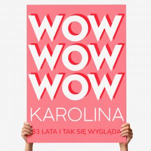 Kartka urodzinowa XXL WOW