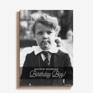 Kartka urodzinowa ZE ZDJ�CIEM