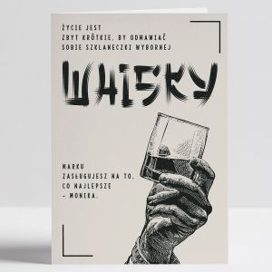 Kartka urodzinowa dla mczyzny YCIE JEST ZBYT KRTKIE