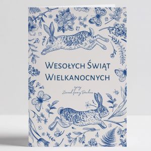 Personalizowana kartka WIELKANOCNA firmowa