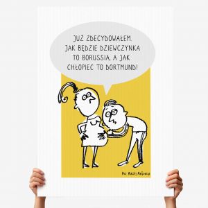 Kartka XXL IMI� DLA DZIECKA upominek dla przysz�ych rodzic&oacute;w