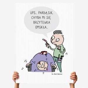 Kartka XXL PREZENT DLA BARBERA