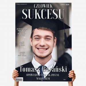 Kartka XXL ze zdj�ciem PREZENT Z OKAZJI ZAKO�CZENIA STUDI�W