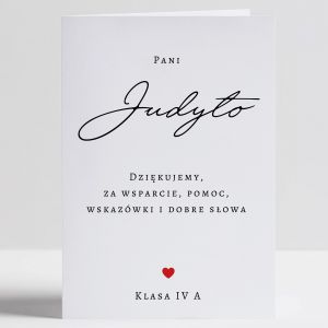 Personalizowana kartka z yczeniami DLA NAUCZYCIELA