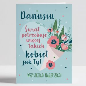 Kartka z yczeniami na DZIE KOBIET