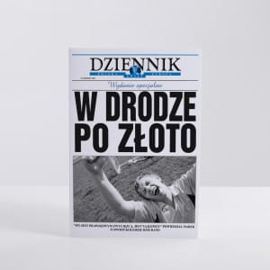 Kartka urodzinowa dla sportowca W DRODZE PO ZOTO