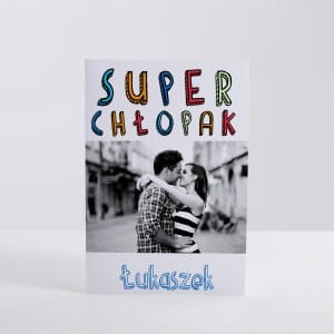 Kartka na dzie chopaka KOCHANY CHOPAK prezent na Dzie Chopaka kartka dla chopaka