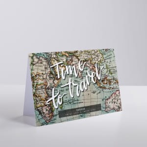 Kartka dla podróżnika TRAVEL TIME 