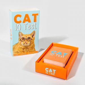 Karty TEST IQ DLA KOTA prezent dla właściciela kota
