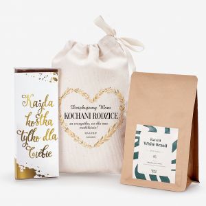 Personalizowana kawa i czekolada na PODZIKOWANIE LUBNE