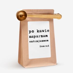 Pozacana yeczka i kawa na prezent dla kolegi PO KAWIE NAPARZAM ENTUZJAZMEM