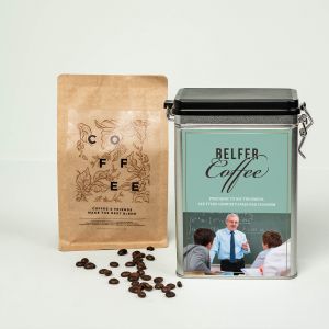 Kawa personalizowana BELFER COFFEE prezent dla nauczyciela na poźegnanie