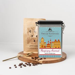 Kawa personalizowana MAGICZNY AROMAT prezent dla przyjaciółki na święta