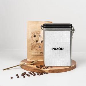 Kawa z personalizowaną etykietą TWÓJ PROJEKT