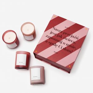 Komplet wieczek SPAL CI DOM zestaw prezentowy dla przyjaciki wieczki dla przyjaciki prezent dla przyjaciki