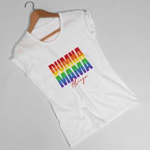 Koszulka damska DUMNA MAMA prezent LGBT