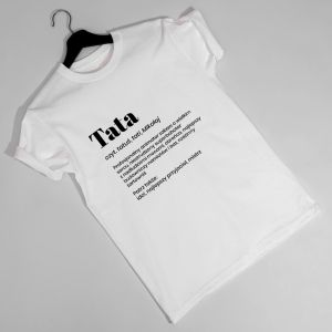 Koszulka na Dzień Ojca DEFINICJA TATY - L