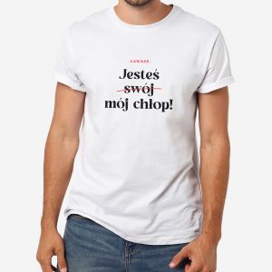 Koszulka dla chopaka MJ CHOP - L koszulka na dzie chopaka prezent dla chopaka prezent na dzie chopaka