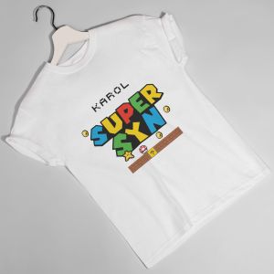 Personalizowana koszulka dla syna SUPERSYN