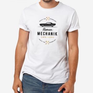 Koszulka dla mechanika PREZENT DLA MECHANIKA - L
