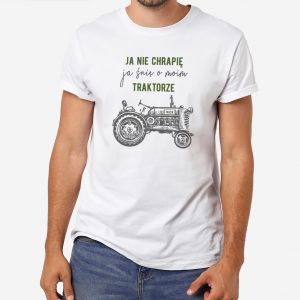 Koszulka dla rolnika Z TRAKTOREM - XXL