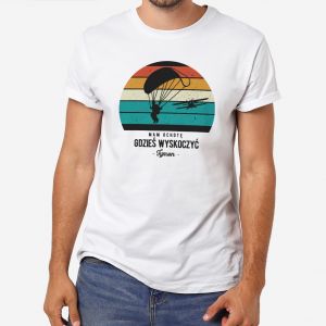 Koszulka dla spadochroniarza MAM OCHOT GDZIE WYSKOCZY - XXL