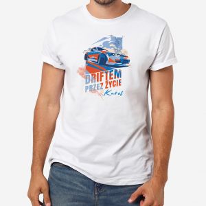 M�ska koszulka drift DRIFTEM PRZEZ �YCIE - XXL