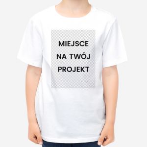 Koszulka dziecica z nadrukiem TWJ PROJEKT