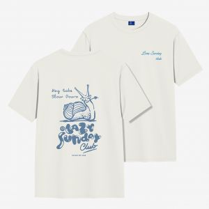 Koszulka TheDayOff LAZY SUNDAY CLUB prezent dla dziewczyny - XL