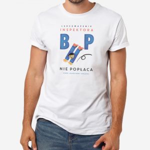 Koszulka mska PREZENT DLA BHP-OWCA - M