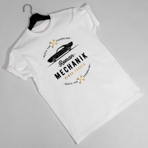 Koszulka męska PREZENT DLA MECHANIKA - S