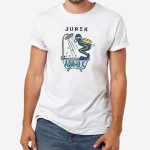 Koszulka mska z nadrukiem PREZENT DLA NURKA - XL