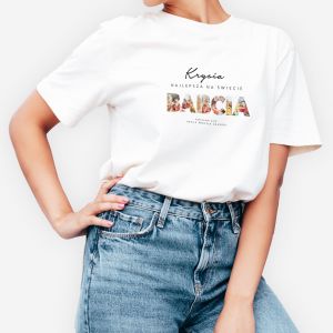 Koszulka na Dzie Babci ZE ZDJCIAMI - XL