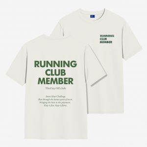 Koszulka TheDayOff RUNNING CLUB MEMBER - L  t shirt dobrej jakoci prezent dla sportowca