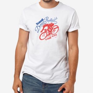 Koszulka rowerzysty DEMON PRDKOCI prezent dla cyklisty - L