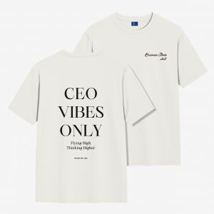 Koszulka TheDayOff CEO VIBES ONLY BUSINESS CLASS prezent dla prezesa - M