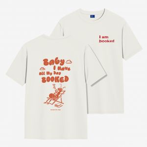 Koszulka TheDayOff ALL DAY BOOKED prezent dla plaowicza - S