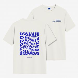 Koszulka z nadrukiem na plecach TheDayOff DREAMER prezent dla marzyciela - XL