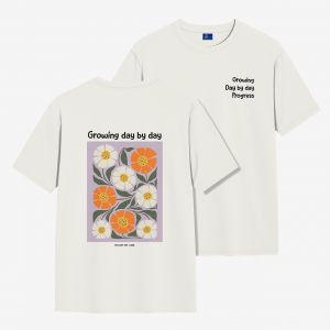 Koszulka TheDayOff GROWING DAY BY DAY prezent dla przyszej mamy - XXL