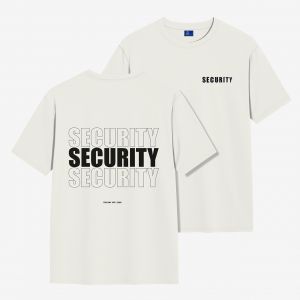 Koszulka TheDayOff Security - L koszulka z nadrukiem modna koszulka koszulka dobrej jakoci