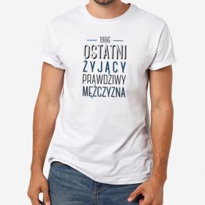 Koszulka urodzinowa PRAWDZIWY MʯCZYZNA