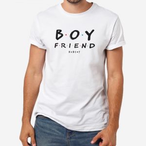 Koszulka z nadrukiem BOYFRIEND prezent dla chopaka - L koszulka dla chopaka koszulki na dzie chopaka