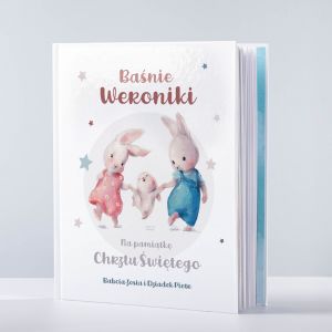 Ksika personalizowana NA CHRZEST Pamitka Chrztu witego