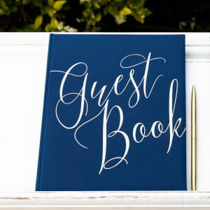 Ksiga goci GUEST BOOK granatowa